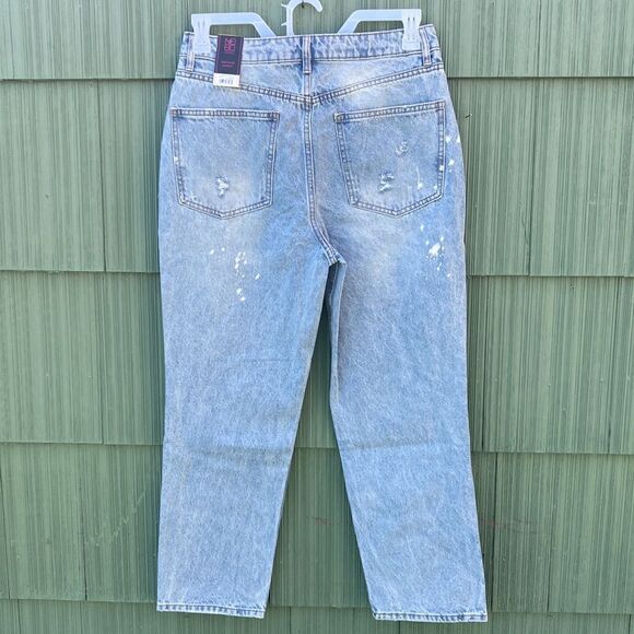 WOMEN’S Juniors Straight Super High-Rise 90's Jeans Pants 2-Pack Size 11 - Picture 5 of 8